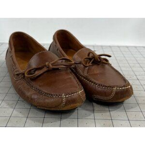 Cole Haan Gunnison Brown Slip On Driver Moccasins Loafers Men's Size 8.5 VG